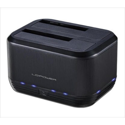 LC-Power HDD docking station LC-DOCK-U3-III - SATA - USB 3.0 (LC-DOCK-U3-III) (LCDOCK-U3-III)-LCDOCK-U3-III
