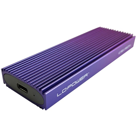 LC-Power storage enclosure LC-M2-C-MULTI-4 - M.2 NVMe & SATA SSDs - USB 3.2 (LC-M2-C-MULTI-4) (LCM2-C-MULTI-4)-LCM2-C-MULTI-4