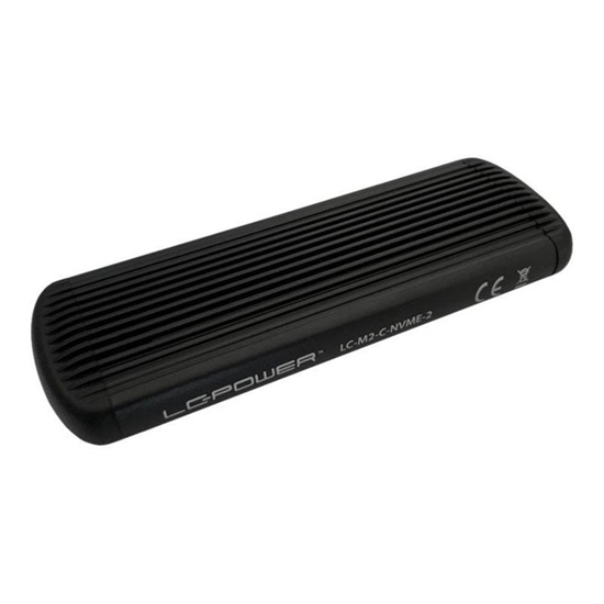 LC-Power LC-M2-C-NVME-2 - storage enclosure - M.2 NVMe Card - USB 3.2 (Gen 2x1) (LC-M2-C-NVME-2) (LCM2-C-NVME-2)-LCM2-C-NVME-2