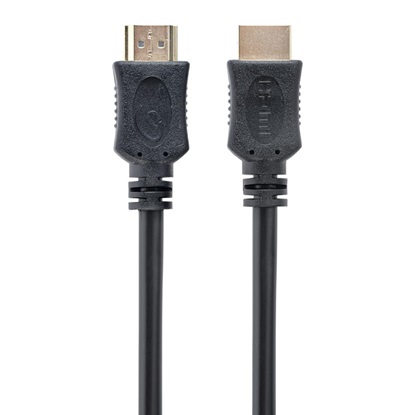 Gembird HDMI 1.4 Cable HDMI male - HDMI male 1m Μαύρο (CC-HDMI4L-1M) (GEMCC-HDMI4L-1M)-GEMCC-HDMI4L-1M