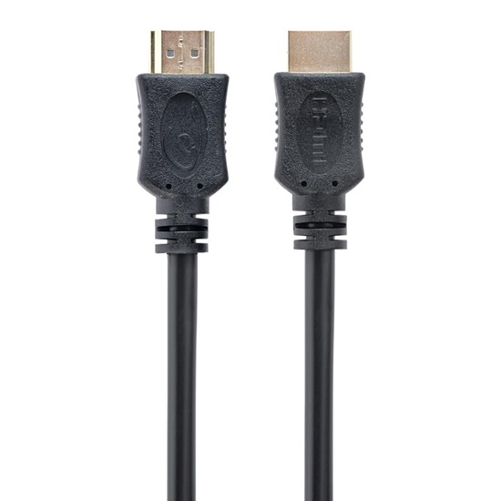 Gembird HDMI 1.4 Cable HDMI male - HDMI male 1m Μαύρο (CC-HDMI4L-1M) (GEMCC-HDMI4L-1M)-GEMCC-HDMI4L-1M