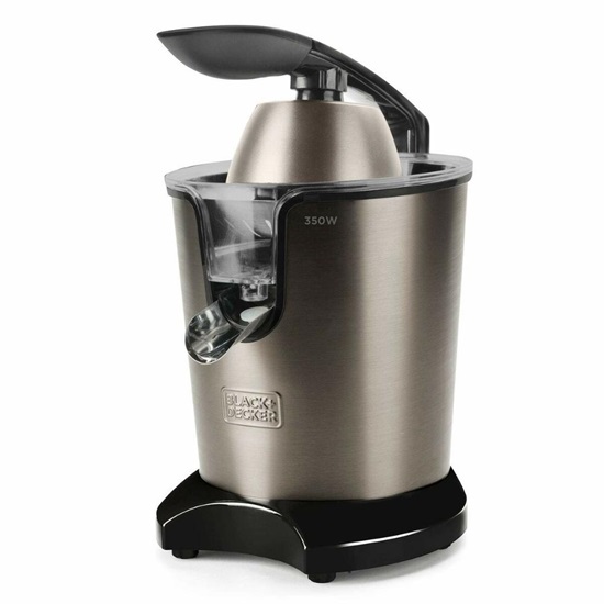 Black & Decker BXCJ350E Citrus Squeezer 350W (ES9240080B) (BDEES9240080B)-BDEES9240080B