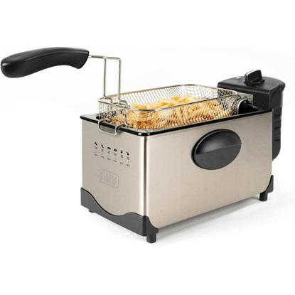 Black & Decker BXDF2100E Deep Fat Fryer (ES9730040B) (BDEES9730040B)-BDEES9730040B