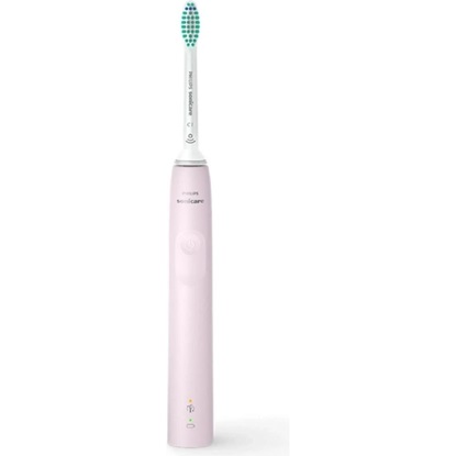 Philips 3100 Series Ηλεκτρική Οδοντόβουρτσα με Χρονομετρητή, Αισθητήρα Πίεσης και Θήκη Ταξιδίου Sugar Rose (HX3673/11) (PHIHX3673-11)-PHIHX3673-11