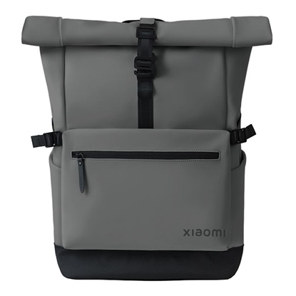 Xiaomi Roll Top Casual Backpack 23lt Grey (BHR9055GL) (XIABHR9055GL)-XIABHR9055GL