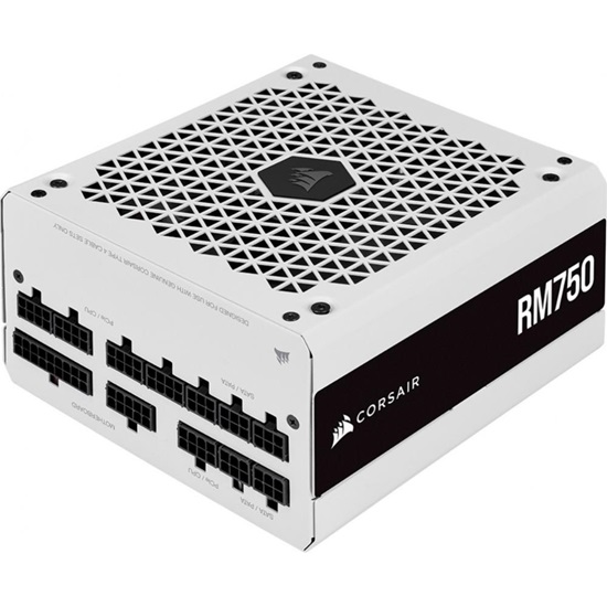 Corsair RM White Series RM750 — 750 Watt 80 PLUS Gold Fully Modular ATX PSU (CP-9020231-EU) (CORCP-9020231-EU)-CORCP-9020231-EU
