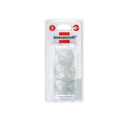 Brennenstuhl Wall socket cover with touch protection, content: 6 units (1164480) (BNN1164480)-BNN1164480