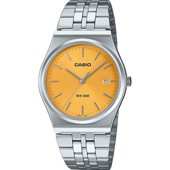 Casio Ρολόι Μπαταρίας με Ασημί Μεταλλικό Μπρασελέ (MTP-B145D-9AVEF) (CASMTP-B145D-9AVEF)-CASMTP-B145D-9AVEF