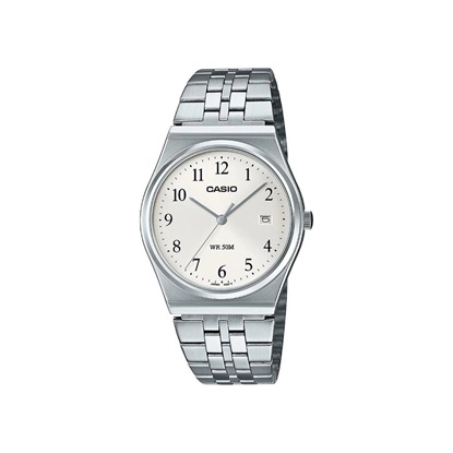 Casio Ρολόι Μπαταρίας με Ασημί Μεταλλικό Μπρασελέ (MTP-B145D-7BVEF) (CASMTP-B145D-7BVEF)-CASMTP-B145D-7BVEF