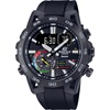 Casio Ρολόι Χρονογράφος Μπαταρίας με Μαύρο Καουτσούκ Λουράκι (ECB-40MP-1AEF) (CASECB-40MP-1AEF)-CASECB-40MP-1AEF