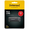 Intenso USB 2.0 Stick 32GB Alu Line Anthracite (3521481) (NSO3521481)-NSO3521481