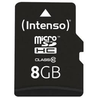 Intenso microSDHC Card  8GB Class 10 (3413460) (NSO3413460)-NSO3413460