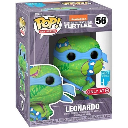 Funko Pop! Art: Teenage Mutant Ninja Turtles - Leonardo #56 Special Edition Exclusive (FNK98910)-FNK98910