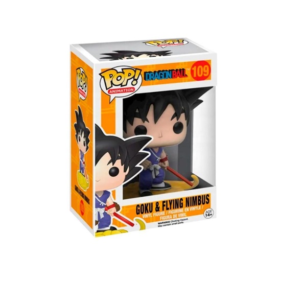 Funko Pop! Animation: Dragon Ball - Goku & Flying Nimbus #109 (FNK74272)-FNK74272