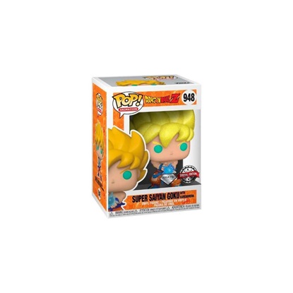 Funko Pop! Animation: Dragon Ball Z - Super Saiyan Goku #948 Diamond Collection Special Edition Exclusive (FNK56606)-FNK56606