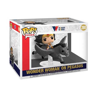 Funko Pop! Rides: DC - Wonder Woman on Pegasus #280 (FNK49899)-FNK49899