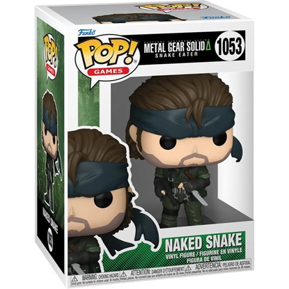 Funko Pop! Games: Metal Gear Solid - Naked Snake #1053 (FNK49265)-FNK49265