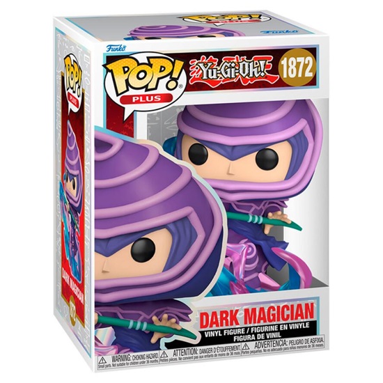 Funko Pop! Games: Yu-Gi-Oh! - Dark Magician #1872 (FNK37026)-FNK37026