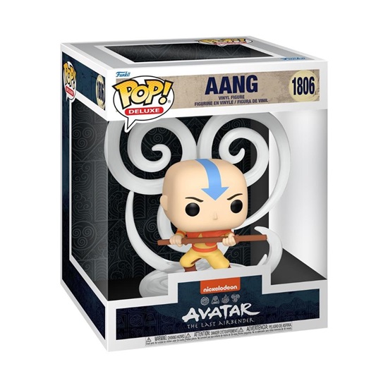 Funko Pop! Animation: Avatar The Last Airbender - Aang #1806 Deluxe (FNK12450)-FNK12450