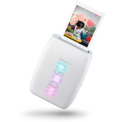 Fujifilm Instax Mini Link 3 Θερμικός Εκτυπωτής για Φωτογραφίες με Bluetooth Clay White (16832077) (FJM16832077)-FJM16832077