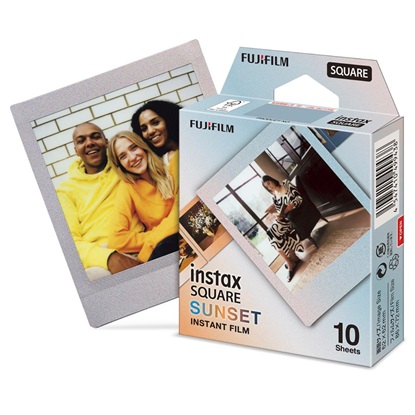 Fujifilm Color Instax Square Instant Φιλμ (10 Exposures) Sunset (16800397) (FJM16800397)-FJM16800397