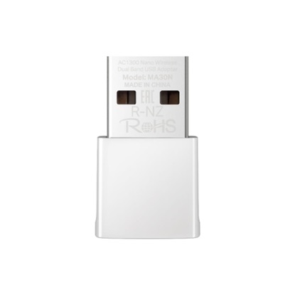 Mercusys AC1300 Nano Wireless Dual Band USB Adapter (MA30N) (MERMA30N)-MERMA30N