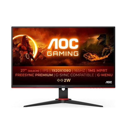 AOC 27G2SPAE Monitor 27'' with speakers (27G2SPAE/BK) (AOC27G2SPAE)-AOC27G2SPAE