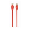 Gembird Patchcord RJ45 Potted Cover CAT. 5e UTP 3m Red (PP12-3M/R) (GEMPP12-3M/R)-GEMPP12-3M/R