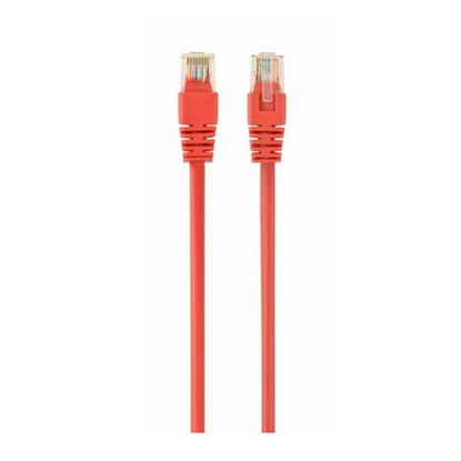 Gembird Patchcord RJ45 Potted Cover CAT. 5e UTP 3m Red (PP12-3M/R) (GEMPP12-3M/R)-GEMPP12-3M/R