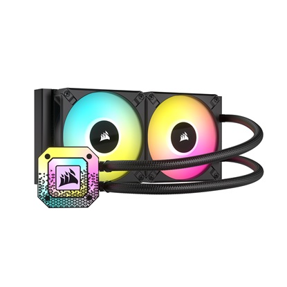 Corsair iCUE H100i ELITE CAPELLIX XT 240mm Radiator Liquid CPU Cooler (CW-9060068-WW) (CORCW-9060068-WW)-CORCW-9060068-WW