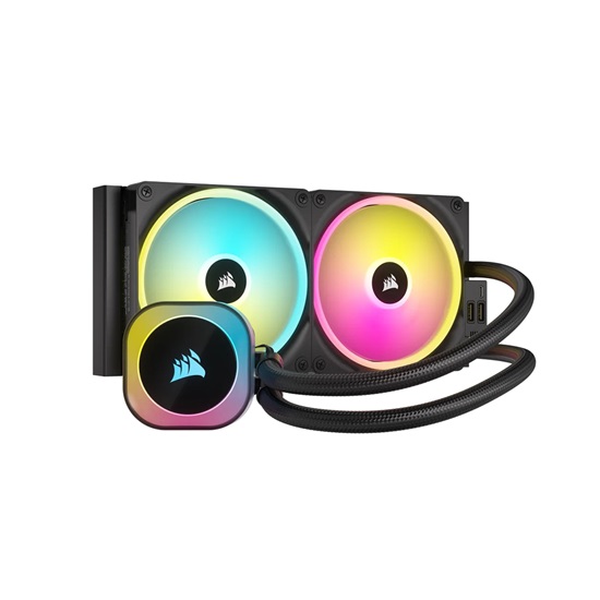 Corsair iCUE LINK H115i RGB AIO 280mm Radiator Liquid CPU Cooler (CW-9061002-WW) (CORCW-9061002-WW)-CORCW-9061002-WW