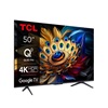 TCL 4K QLED PRO TV with Google TV and Game Master 3.0 Dolby Atmos 50'' (50C655) (TCL50C655)-TCL50C655