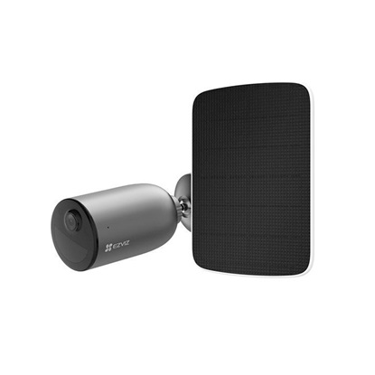 Ezviz Outdoor Wireless Battery IP Camera EB3 4G kit & Solar Panel (EZVEB34GKIT)-EZVEB34GKIT