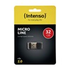 Intenso USB 2.0 Stick 32GB Micro Line Black (3500480) (NSO3500480)-NSO3500480