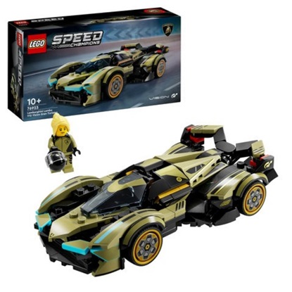 Lego Speed ​​Champions Lamborghini Lambo V12 Vision Gt Supercar (76923) (LGO76923)-LGO76923