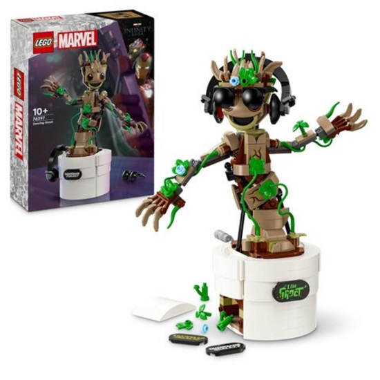 Lego Marvel Super Heroes Dancing Groot (76297) (LGO76297)-LGO76297