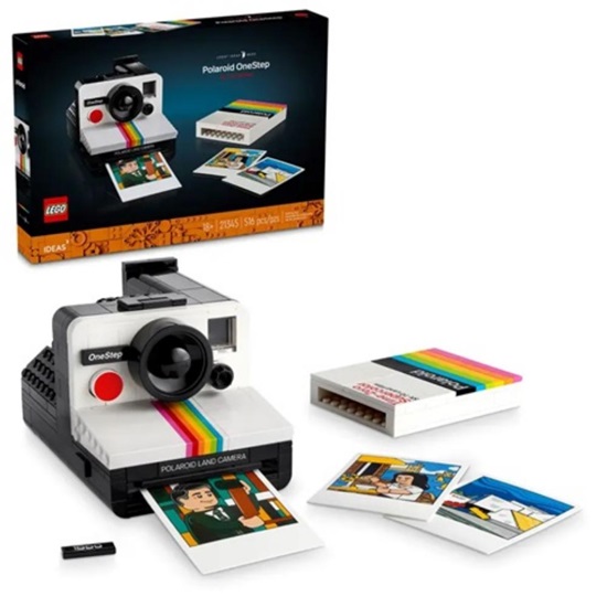 Lego Ideas Polaroid Onestep Sx-70 Instant Camera (21345) (LGO21345)-LGO21345
