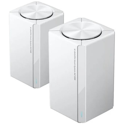 Xiaomi Mi Router AC1200 Mesh System Black 2-Pack (DVB4451GL) (XIADVB4451GL)-XIADVB4451GL