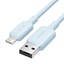 VENTION USB 2.0 A Male to Lightning Male 2.4A Cable 1M Blue PVC Type (LAMSF) (VENLAMSF)-VENLAMSF