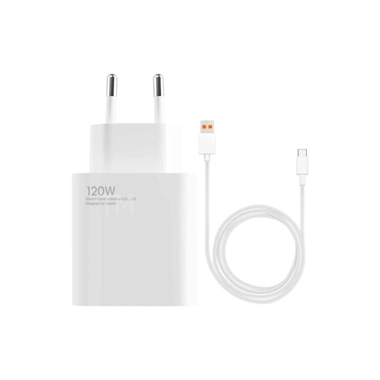 Xiaomi Mi 120W HyperCharge Combo White (BHR9462EU) (XIABHR9462EU)-XIABHR9462EU