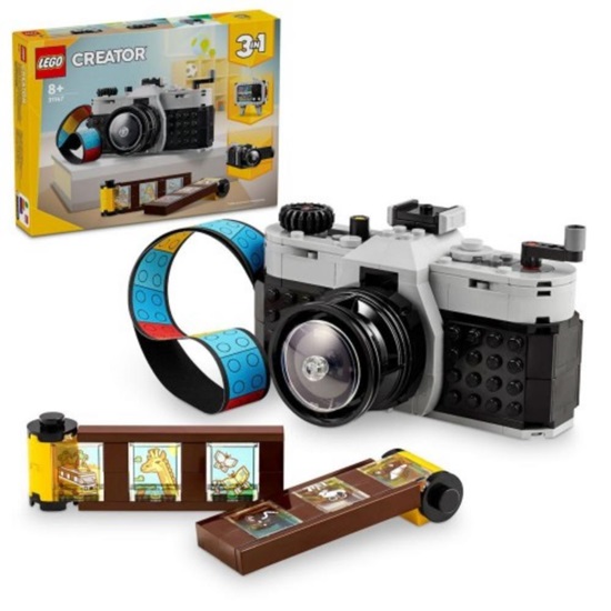 Lego Creator 3-In-1 Retro Camera (31147) (LGO31147)-LGO31147