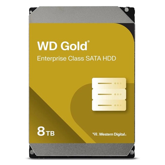 Western Digital Εσωτερικός Σκληρός Δίσκος 8TB (Gold Enterprise 3.5'') (WD8005FRYZ)-WD8005FRYZ