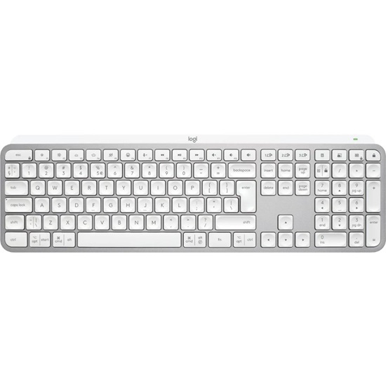 Logitech MX Keys S Ασύρματο Bluetooth Πληκτρολόγιο Αγγλικό US (920-011588) (LOGMXKEYSSWH)-LOGMXKEYSSWH