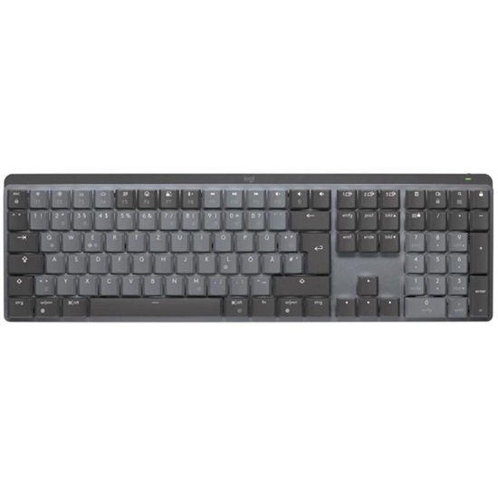 Logitech MX Mechanical Tactile Ασύρματο Bluetooth Πληκτρολόγιο Αγγλικό US (920-010757) (LOGMXMTBK)-LOGMXMTBK