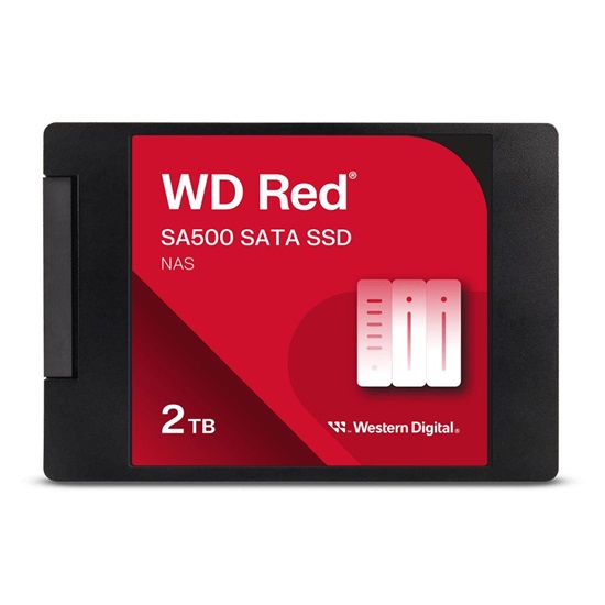 Western Digital Δίσκος SSD Red SA500 2TB SATA-6Gb (WDS200T2R0A)-WDS200T2R0A