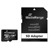 MediaRange Micro SDXCI Class 10 UHS-1 With SD Adaptor 128 GB (eXtended Capacity) (MR945)-MR945