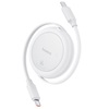 Baseus Free2Pull Mini USB-C to USB-C USB cable, 60W, 1, white (P10364500211-01) (BASP10364500211-01)-BASP10364500211-01
