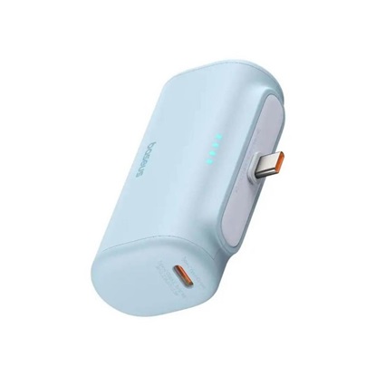 Baseus Powerbank Compact USB-C 5000mAh, 20W blue (P10068306313-00) (BASP10068306313-00)-BASP10068306313-00
