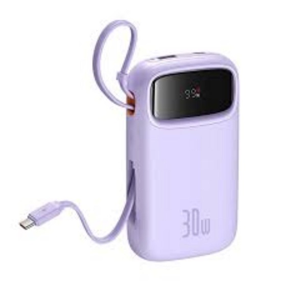 Baseus QPow 2 20000mAh 30W 2xUSB-C powerbank purple (P10055009513-00) (BASP10055009513-00)-BASP10055009513-00