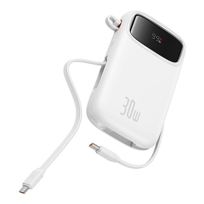 Baseus QPow 2 10000mAh 30W powerbank white (P10055008213-00) (BASP10055008213-00)-BASP10055008213-00
